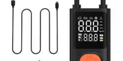 Portable Electric Bicycle Pump 150 PSI – Wireless Tire Inflator with Digital Display for Road & MTB Bikes