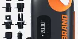 Rechargeable SUP Air Pump 20 PSI – Portable Wireless Inflator for Paddleboard, Kayak & Camping