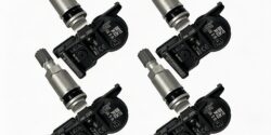 TPMS Sensor Compatible with Toyota Highlander Lexus ES 42607-02050 Tire Pressure Sensor (4PCS)