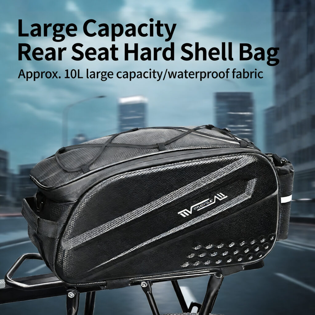 EVA Hard Shell Bike Rear Rack Bag