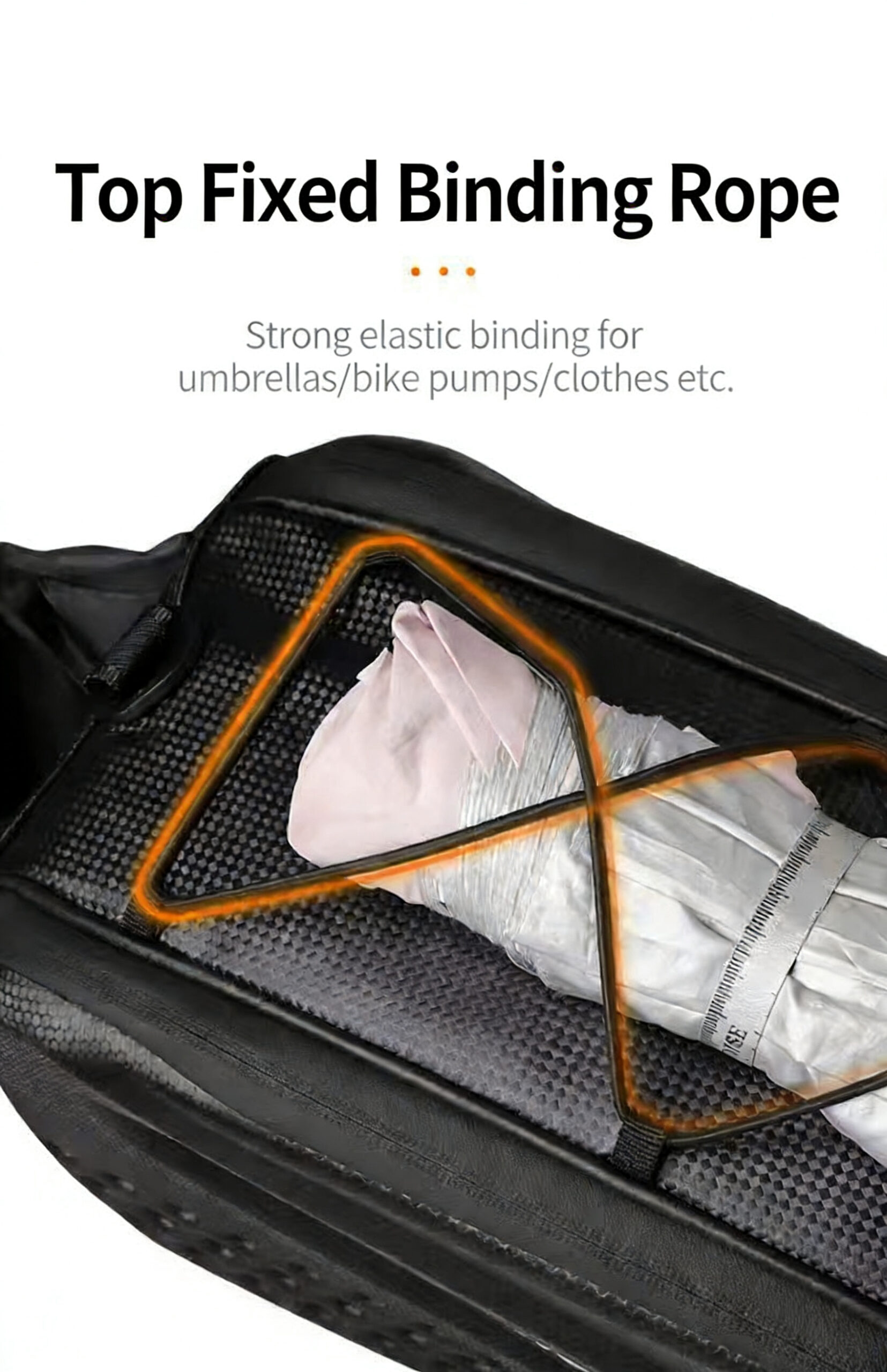 EVA Hard Shell Bike Rear Rack Bag