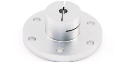 High-Strength Aluminum Alloy Flexible Clamping Couplings - Industrial Grade Zero-Backlash Shaft Connector for AGV, Robotics