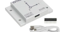 Simplayer N100 IMU Module w/ Metal Shell 9-Axis Attitude Sensor Magnetometer USB Serial Port Output for WHEELTEC