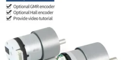 WHEELTEC MG513 DC Reduction Motor Speed Measurement Two Wheel Balance Car with GMR Hall Encoder